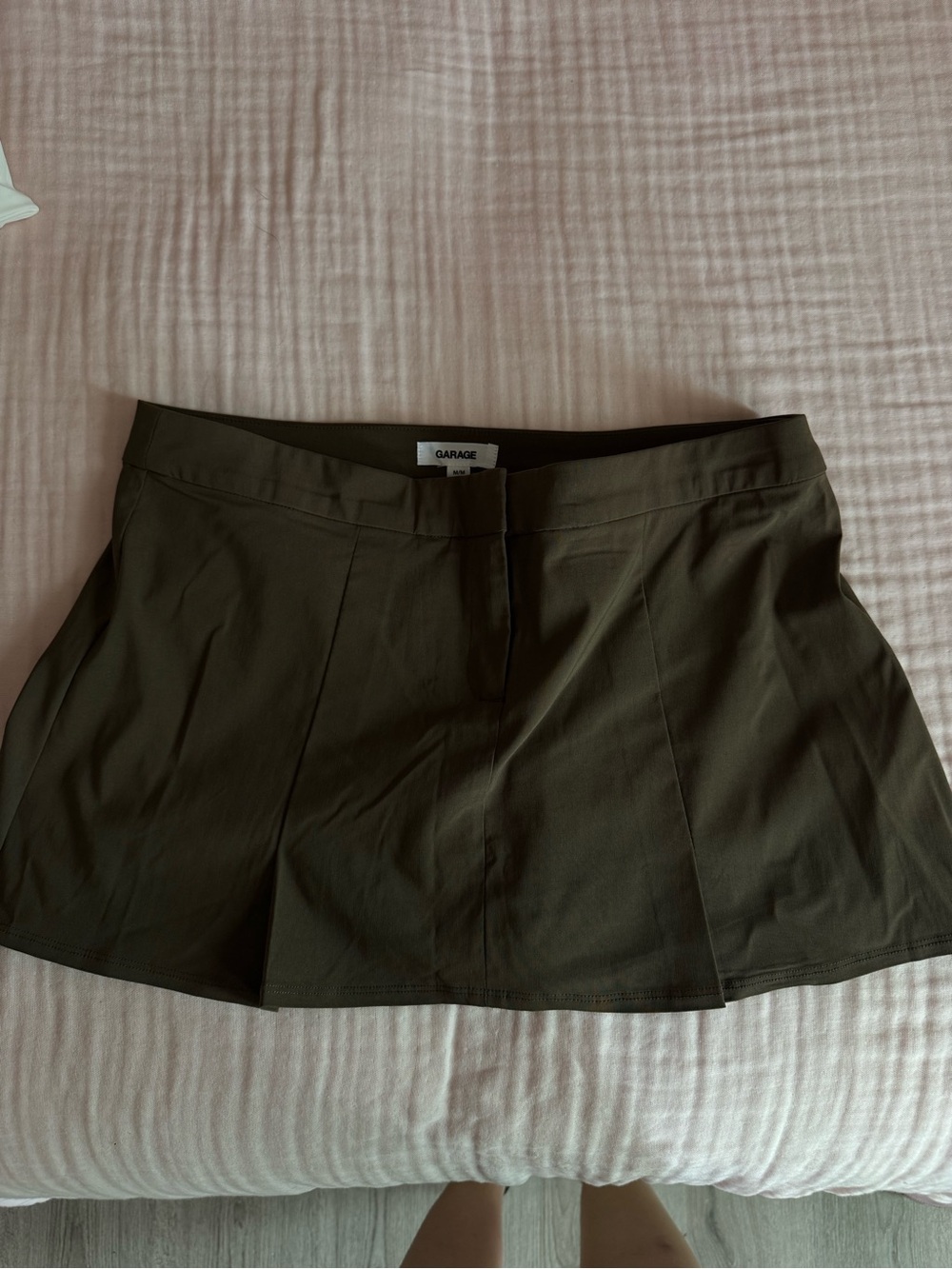 Garage Pleated Mini Skort